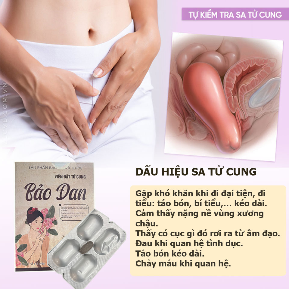 thuốc chữa sa tử cung